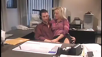 Adorable Secretary With A Big Ass And Sexy Tits Rides A Hard Cock On A Desk