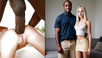 Interracial 3d S Prsatou Negao, Která Miluje Creampie!