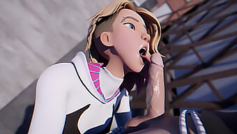 Valmistaudu Tapaamaan Seksikäs Spider-Gwen 3d:Ssä