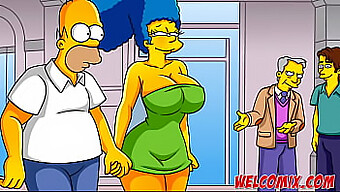 Get Ready To Be Blown Away By The Smoking Hot Milf In This Simptoons Hentai Video!