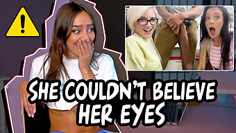 Sizzling Hot Big Booty Reaction Video Featuring Lexiluna And Gabbie Carter