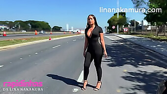 La Adolescente Asiática Lina Nakamura Disfruta Del Sexo Sin Protección Con El Hábil Conductor De Camión Negão - ¡una Traviesa Asiática Da Su Coño En La Autopista!