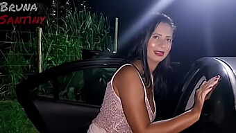 Bruna Submits To Passionate Encounter In Lust Club Parking Lot