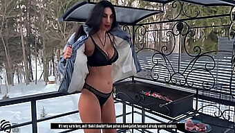 Liza Virgin, Zrelá Brunetka, Dáva Pov Orálny Sex A Dostáva Horúcu Dávku Do Svojej Kundičky