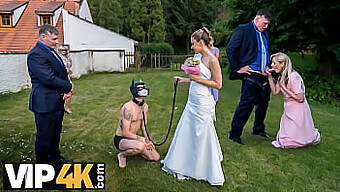 En Sensuell Maskeradeball Med En Vri På Kjæledyrleken