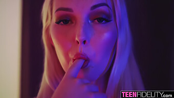 European Teen Indulges In Deepthroat And Pussy Teasing